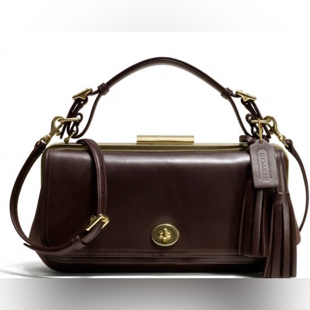 NEW WITH TAGS Coach Legacy Polished Retro Pinnacle Frame Bag – Style F25318